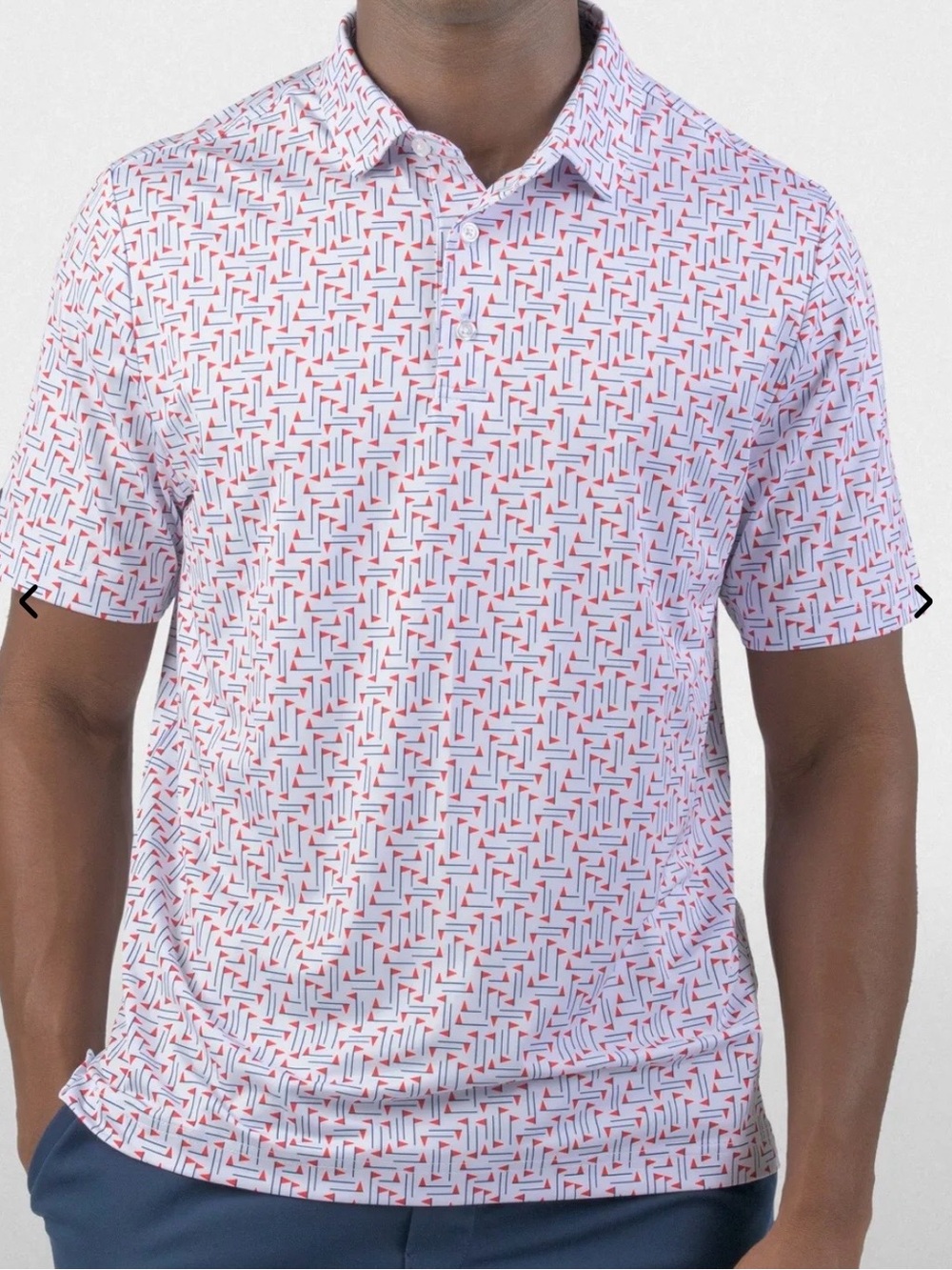 Men’s Good Good Red Flag Golf Performance Polo - Size XL